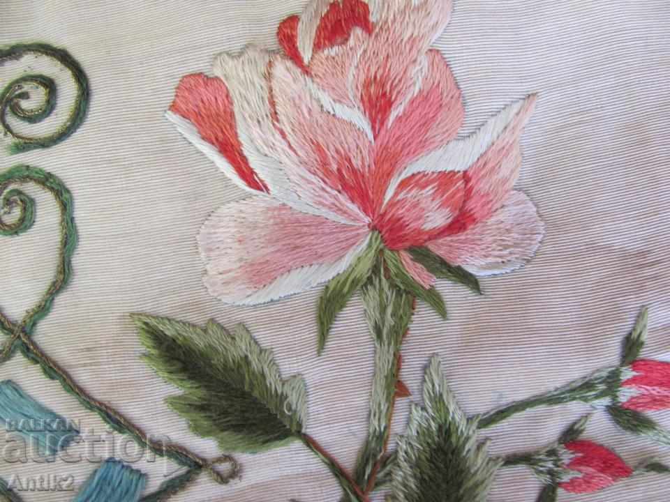 Delivery of 19th century Hand embroidered Quilt, Tablecloth, Tishleifer Delivery of 19th century Hand embroidered Quilt, Tablecloth, Tishleifer