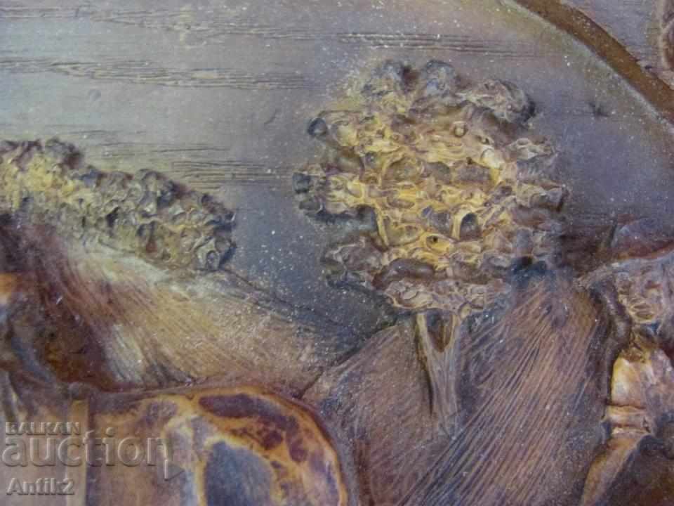 19th Century Carving Handmade - Horse Wall Plate - 5