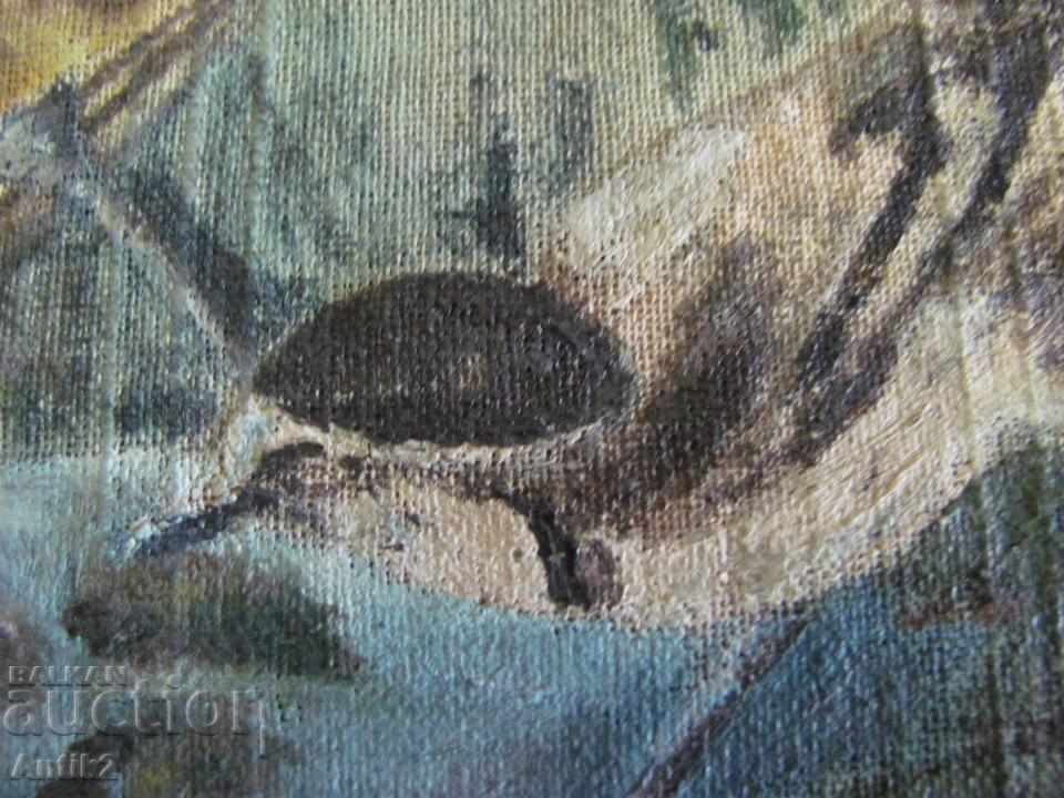 Auction  Old Original Painting oil on canvas