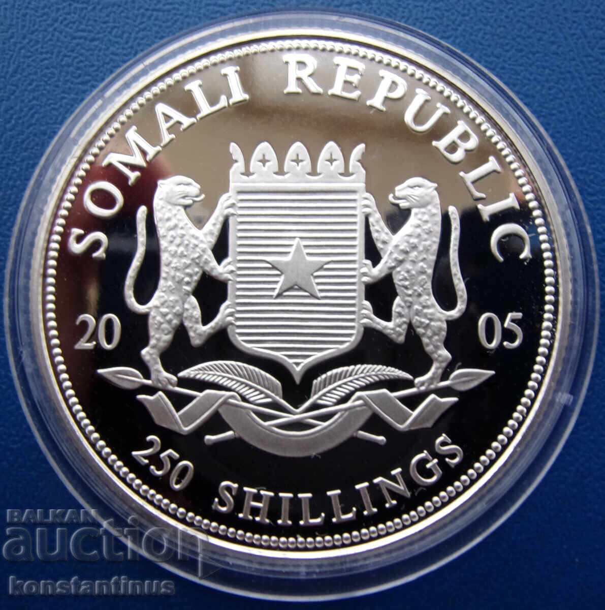 Somalia 250 Șilingi 2005 UNC Foarte Rară