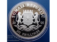 Somalia 250 Șilingi 2005 UNC Foarte Rară