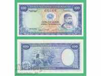 (¯`'•.¸ PORTUGUESE GUINEA 100 escudos 1971 UNC ¸.•'´¯)