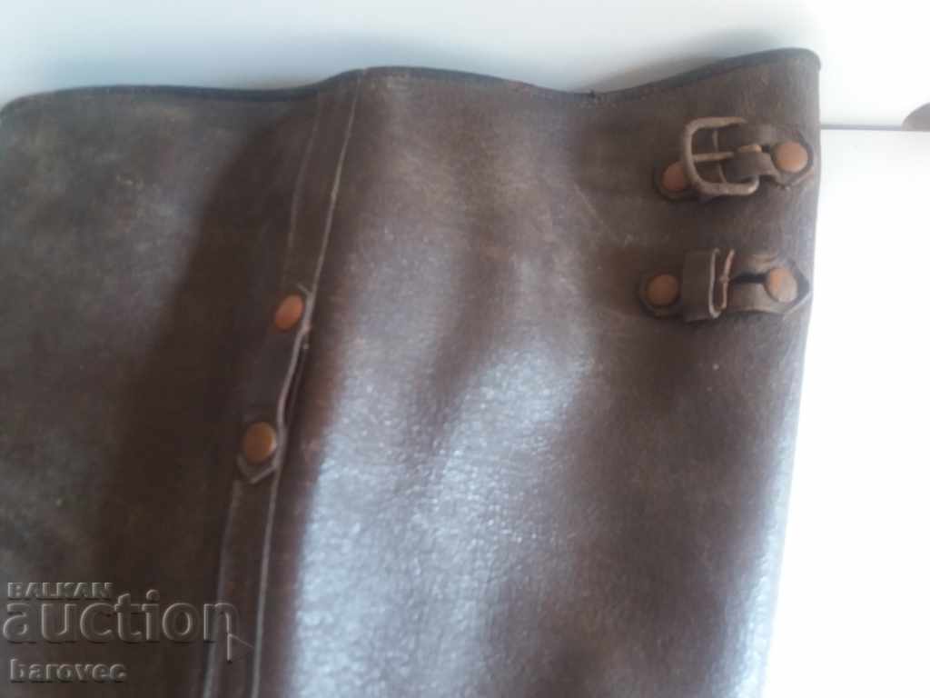 Old leather ghetto gaiters - single with price 12.99 BGN | € 6.64 Old leather ghetto gaiters - single with price 12.99 BGN | € 6.64