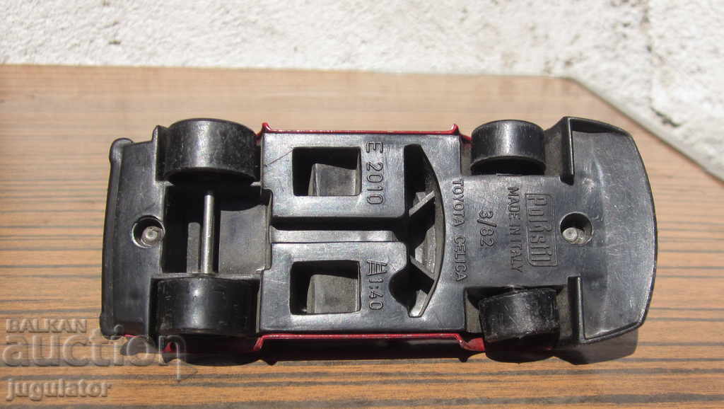 old toy cart POLISTIL ITALY TOYOTA CELICA 1:40 - 6