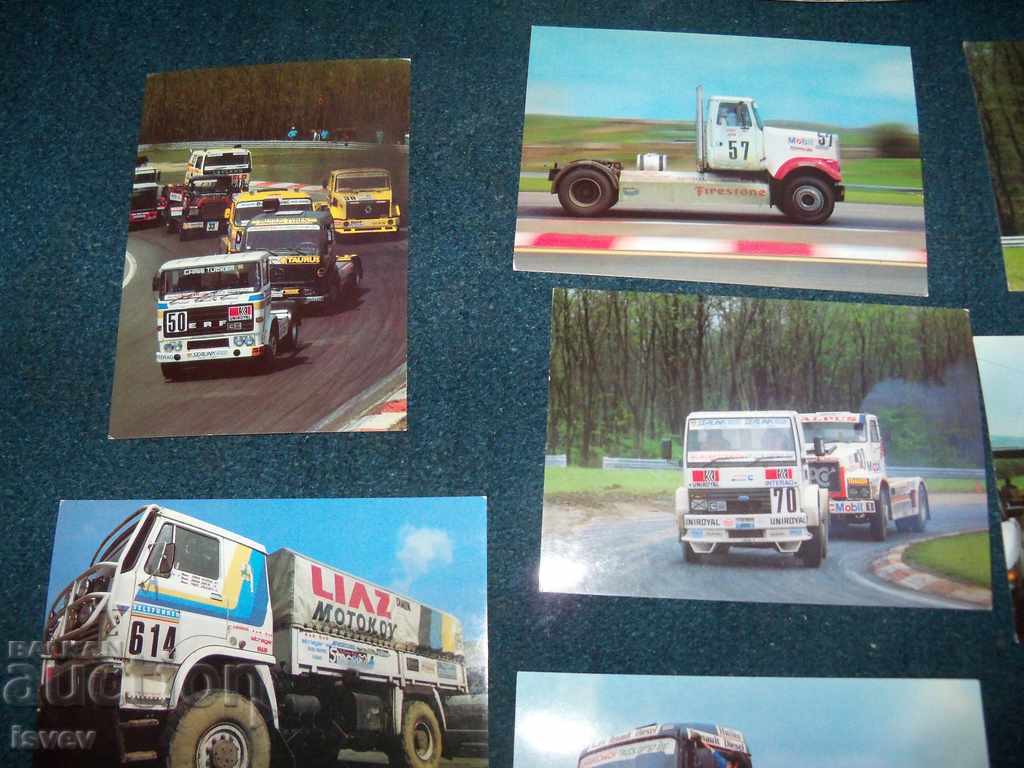 Delivery of 15 Truck Cards from Honggaroring 1987 Delivery of 15 Truck Cards from Honggaroring 1987