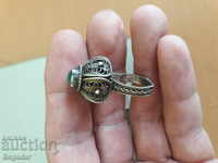 Сребърен възрожденски пръстен филигран
