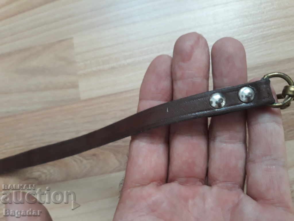 Auction Leather carrier strap Auction Leather carrier strap
