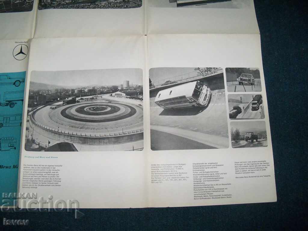 Δημοπρασία 1967 Daimler-Benz Ευρεία οθόνη αφίσας έγχρωμων φυλλαδίων Δημοπρασία 1967 Daimler-Benz Ευρεία οθόνη αφίσας έγχρωμων φυλλαδίων