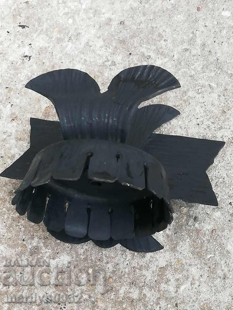 Old forged lamp stand lampshade lampshade candlestick - 7 Old forged lamp stand lampshade lampshade candlestick - 7