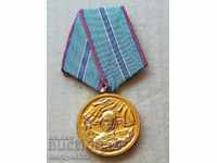 Medal FOR 20 YEARS Flawless Service Air Force of the People's Republic of Bulgaria badge