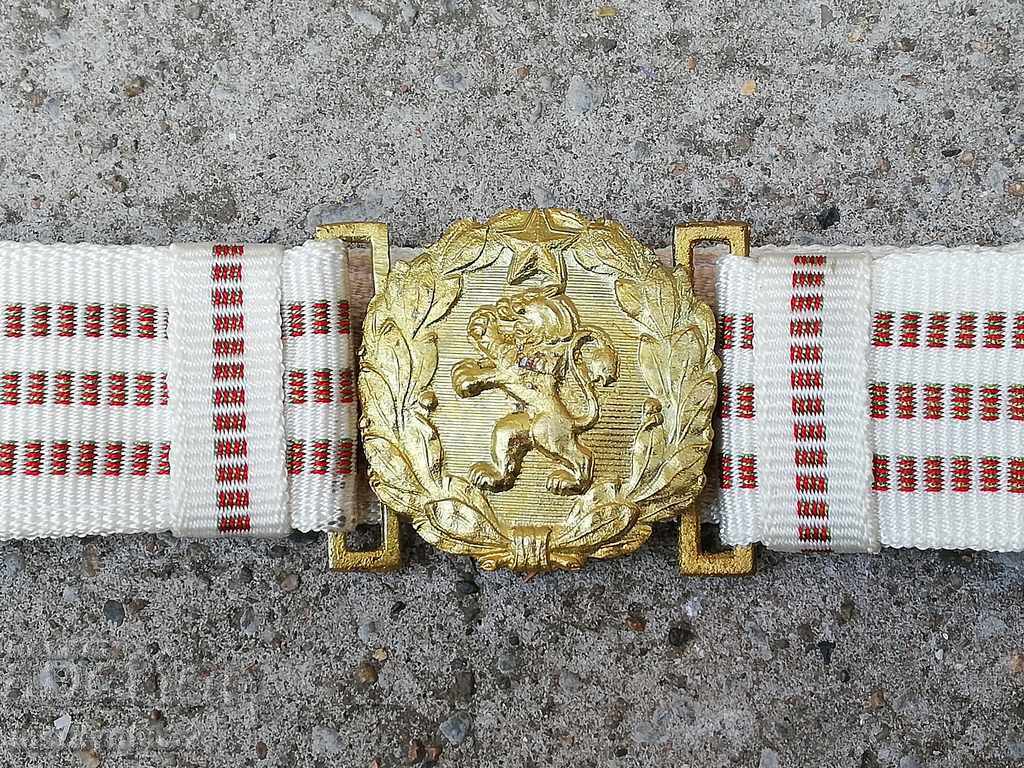 Officer's army belt scarf with blah buckle buckle with price 39.00 BGN | € 19.94