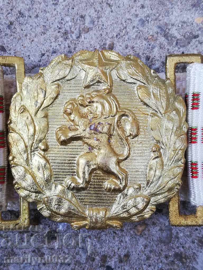 Officer's army belt scarf with blah buckle buckle - 6