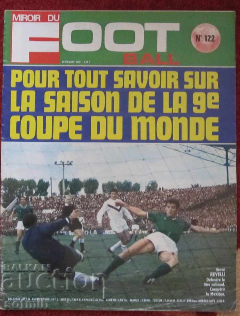 Revista Miroir du Football nr. 122