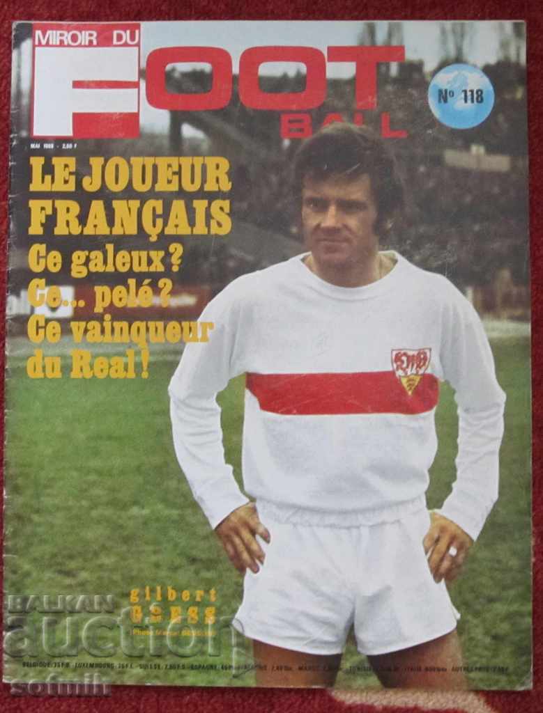 Revista Miroir du Football nr. 118