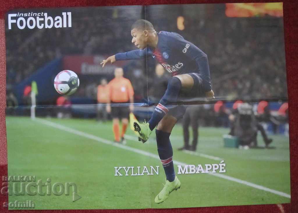 football poster France Mbape
