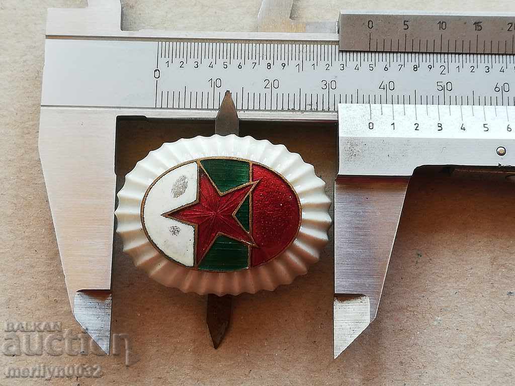 Delivery of Enameled Officer's Badge Enamel Badge Badge