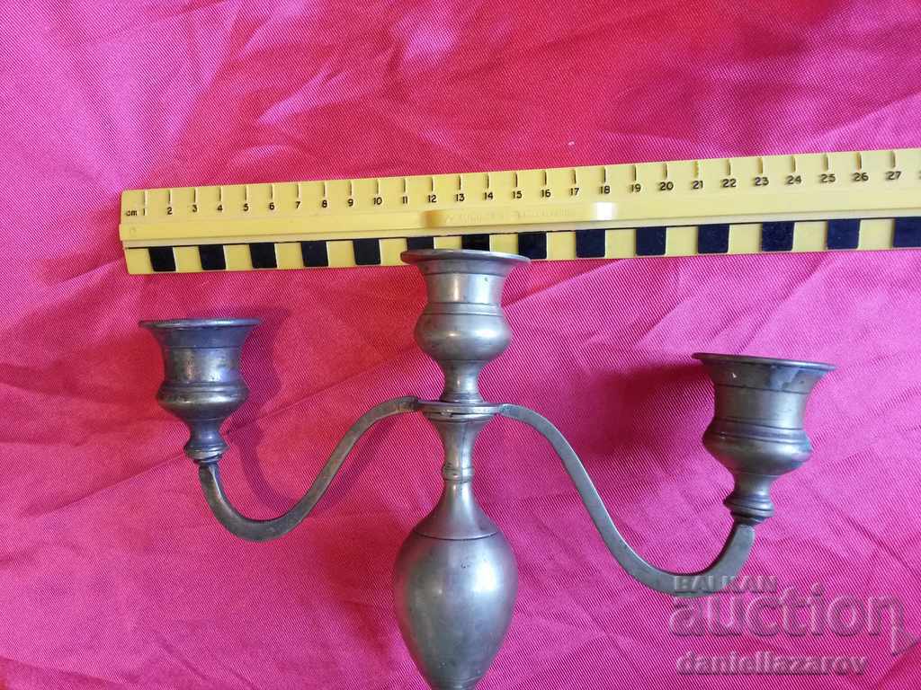 Star Bronze Candlestick THREE - 5 Star Bronze Candlestick THREE - 5