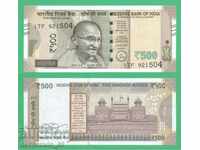 (¯` '• .¸ INDIA 500 Rupee 2018 UNC •. •' ´¯)