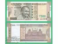 (¯`'•.¸ INDIA 500 rupees 2018 UNC ¸.•'´¯)