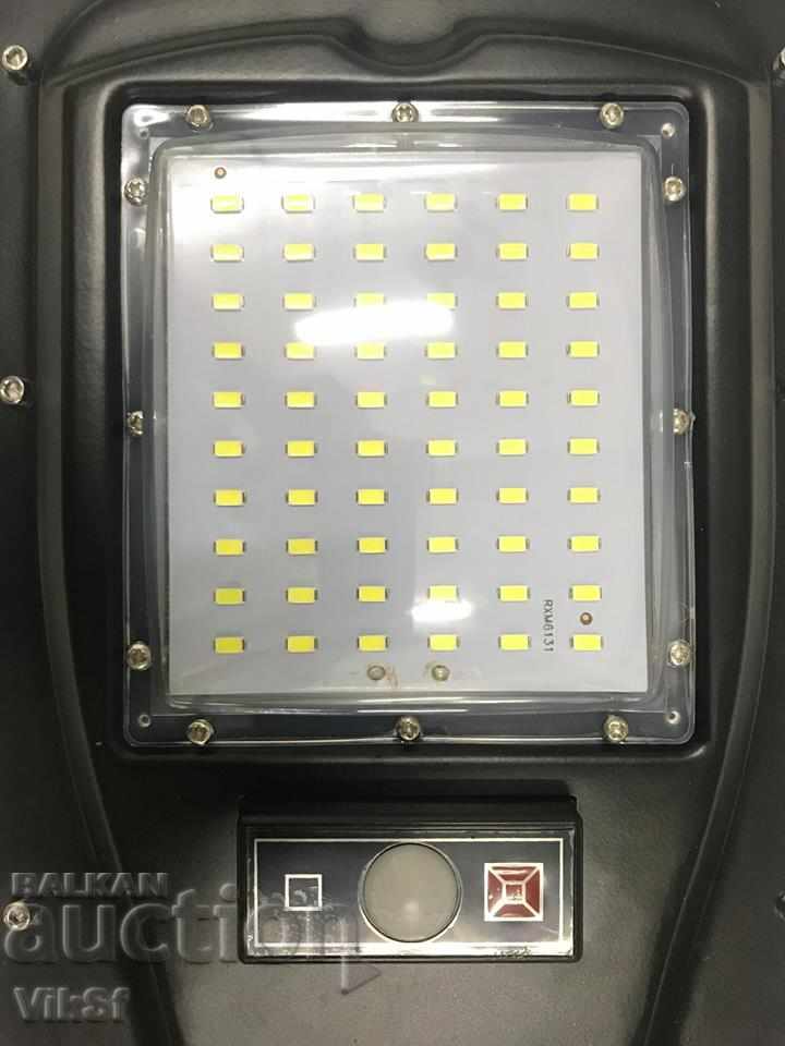 30W solar lamp, pir motion sensor, IP65 + remote - 5 30W solar lamp, pir motion sensor, IP65 + remote - 5