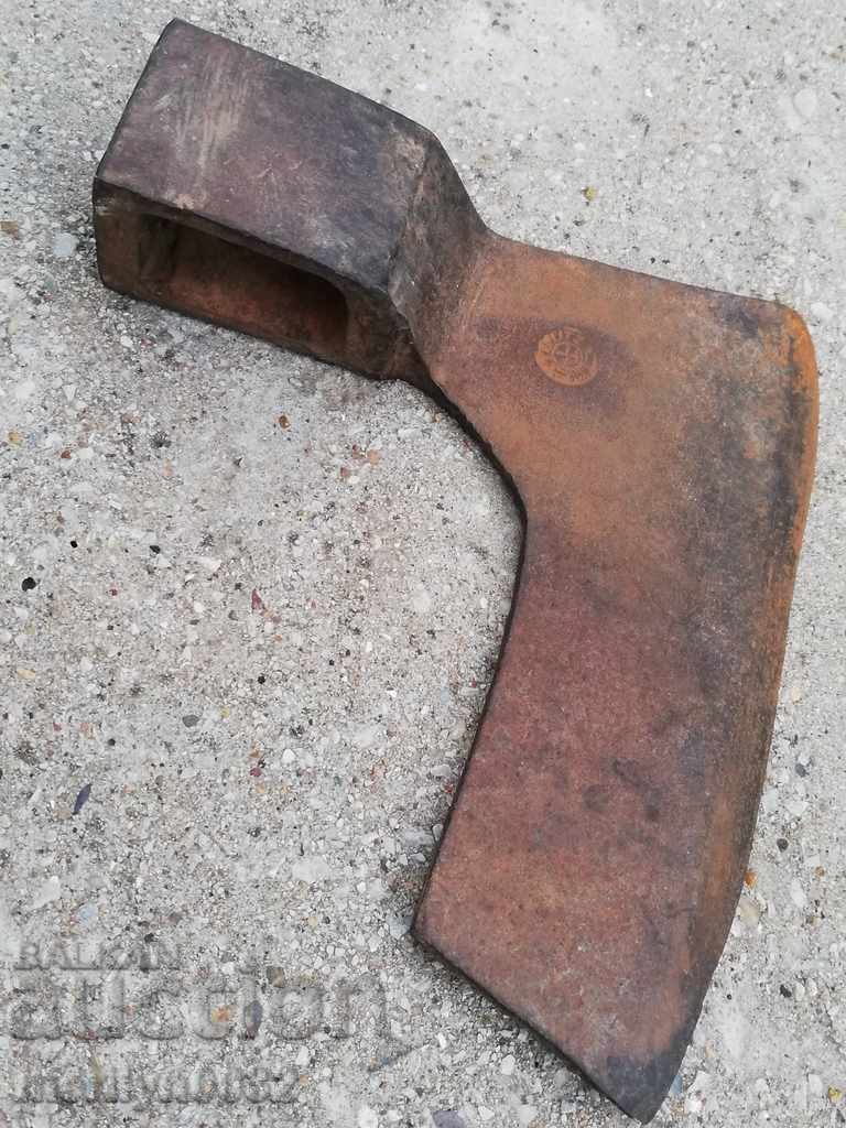 Auction  Military ax seal marking tool WW1 wrought iron