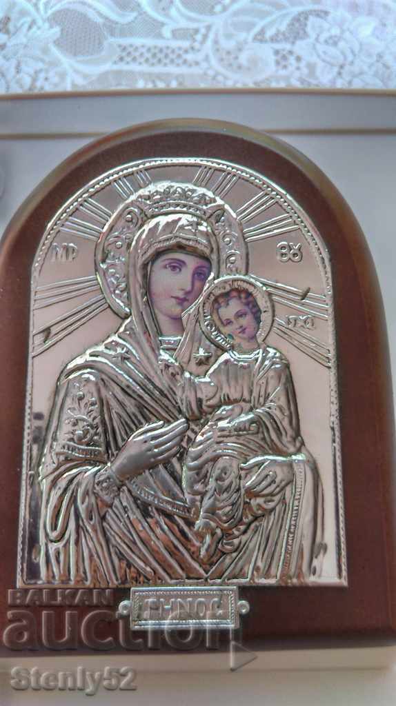 Icon of the Virgin Mary with the Child 14/18 cm