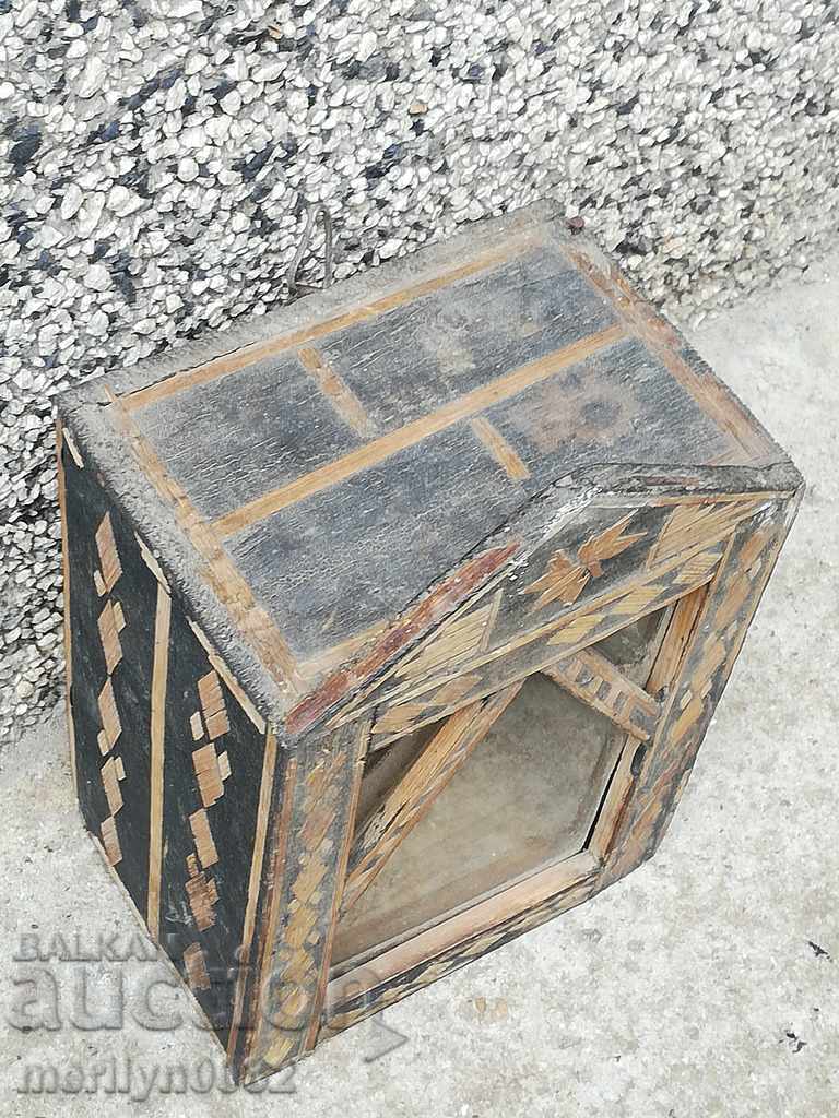 Delivery of Old Box Shepherd's Jewelry Box Clock Delivery of Old Box Shepherd's Jewelry Box Clock