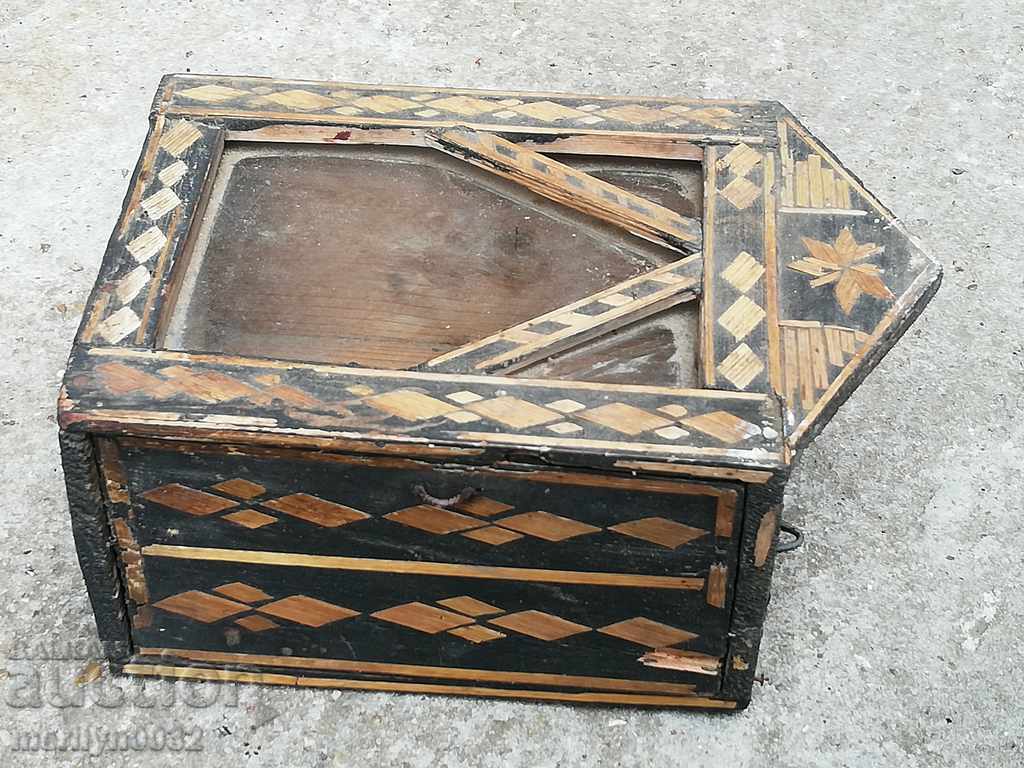 Old Box Shepherd's Jewelry Box Clock - 6 Old Box Shepherd's Jewelry Box Clock - 6