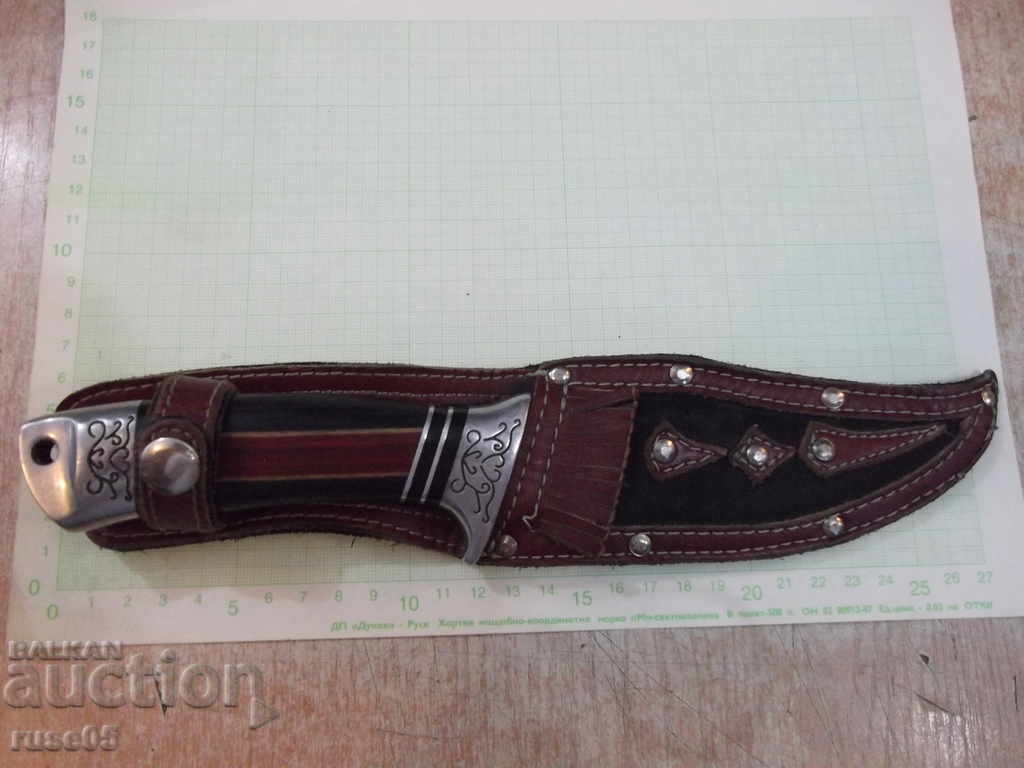 Columbia USA Saber Leather Knife Knife - 7