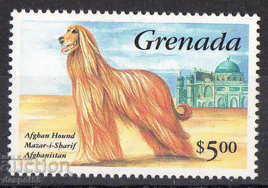 1993. Grenada. Denomination from the "Dogs in the World" series.