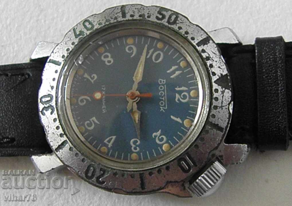 THE LARGEST MODEL MEN'S WATCH-EASTER COMMANDER with price 39.99 BGN | € 20.45