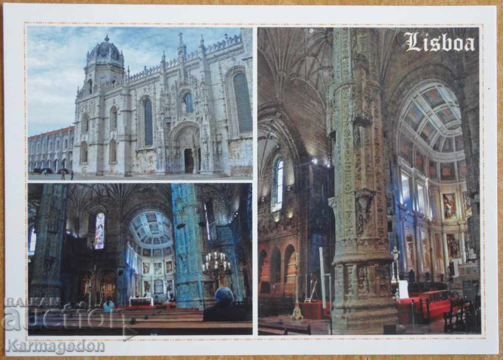 Harta - Lisabona, Portugalia