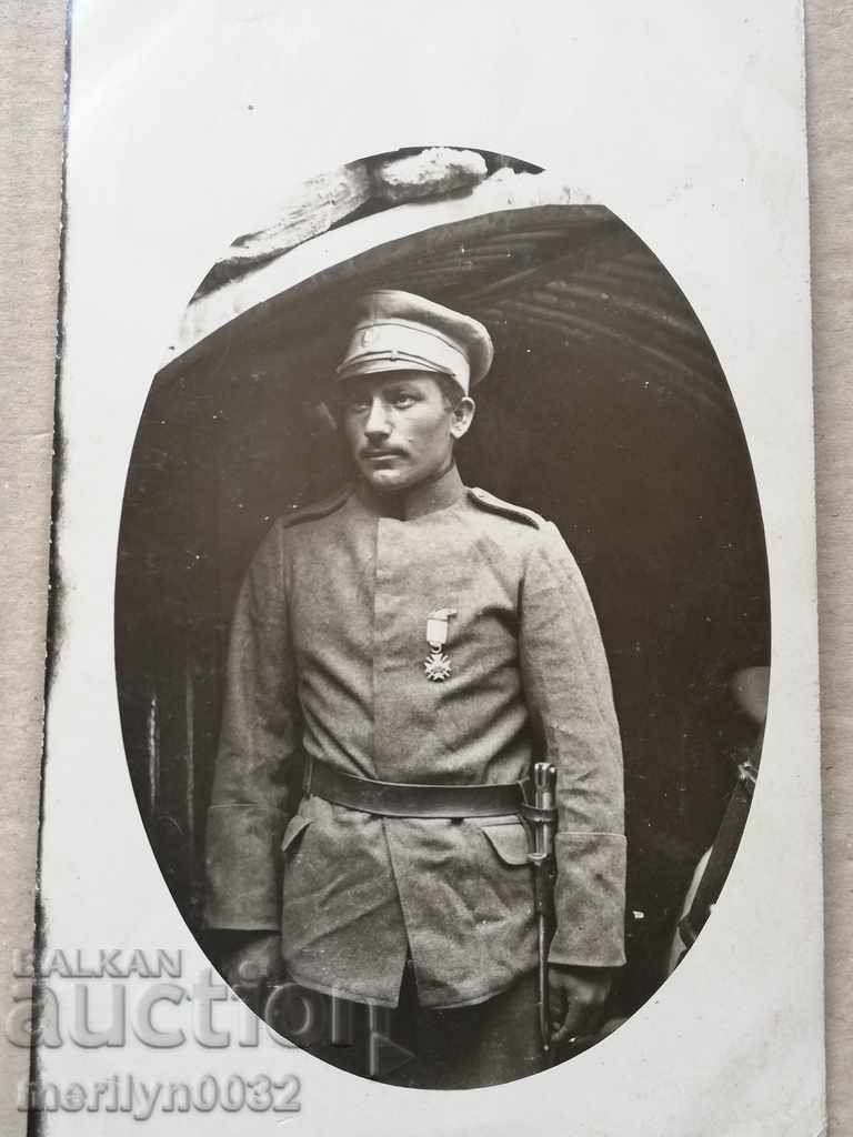 Военна снимка фотография портрет Първа световна WW1