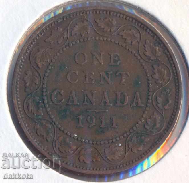 Канада цент 1911 година