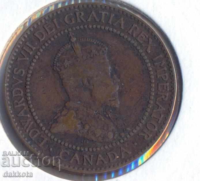 Canada Cent 1910 with price 10.00 BGN | € 5.11