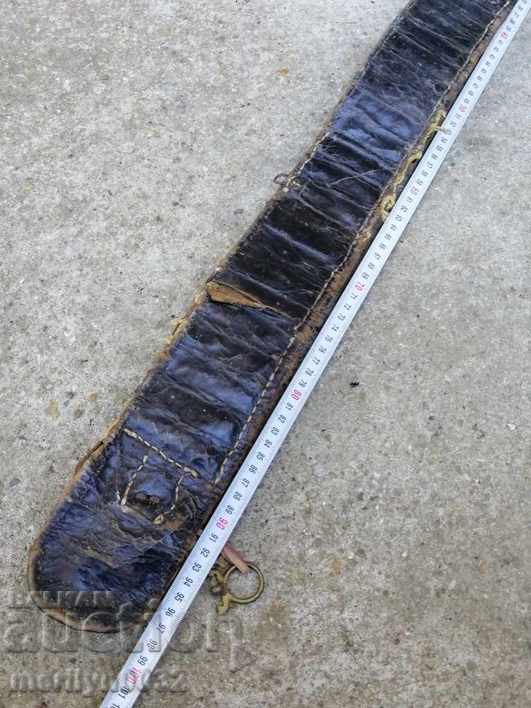 Παλιά ζώνη φυσιγγίων, ιμάντα, ζώνη, λουρί, ταινίες μήκους 103 cm - 5 Παλιά ζώνη φυσιγγίων, ιμάντα, ζώνη, λουρί, ταινίες μήκους 103 cm - 5