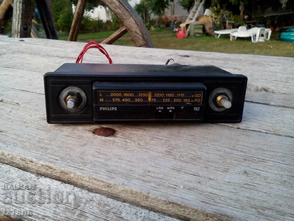 Radio auto vechi Philips, Philips