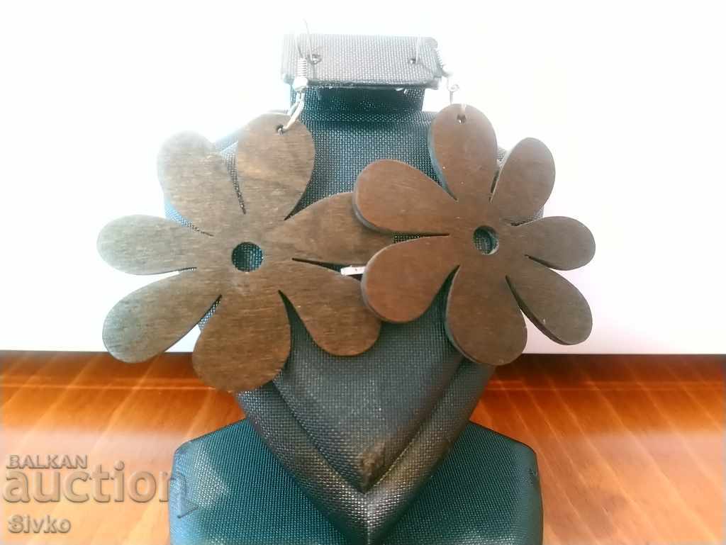 Обици цветя дърво Обици цветя дърво