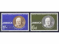 1966. Jamaica. În memoria lui W. Churchill 1874-1965.