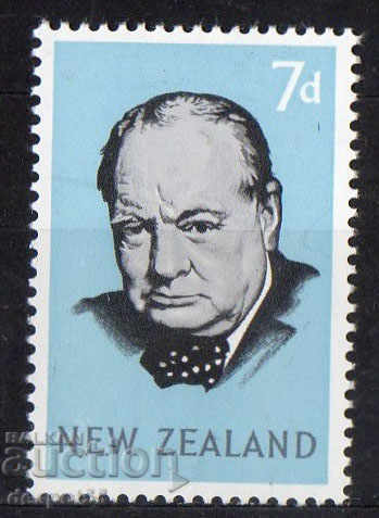 1965. Нова Зеландия. В памет на У. Чърчил 1874-1965.