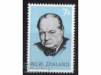 1965. Νέα Ζηλανδία. Στη μνήμη του W. Churchill 1874-1965.