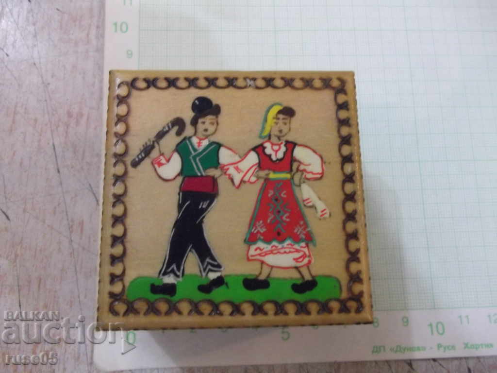Box made of pyrographic wood made of honey with price 7.00 BGN | € 3.58 Box made of pyrographic wood made of honey with price 7.00 BGN | € 3.58