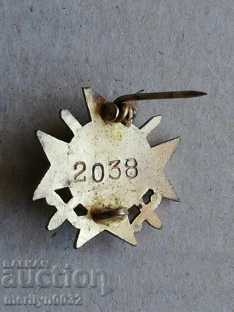 Delivery of Union Reserve Officers Badge GET THE MEDAL badge