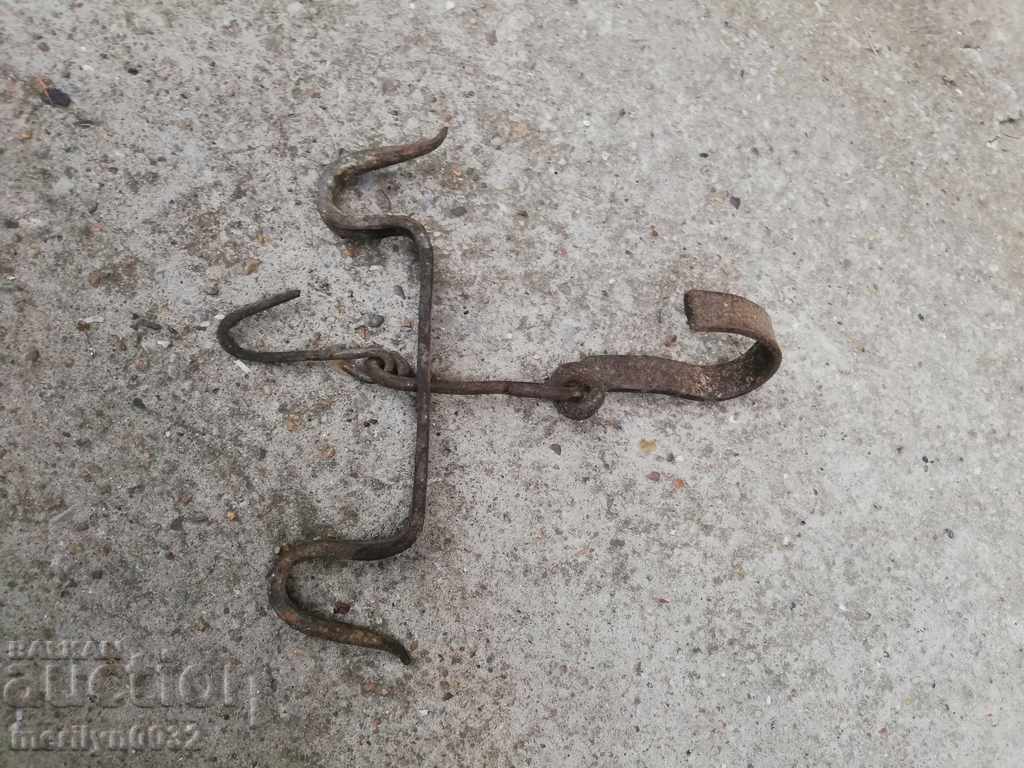 Hook, scraper, wrought iron with price 36.00 BGN | € 18.41 Hook, scraper, wrought iron with price 36.00 BGN | € 18.41