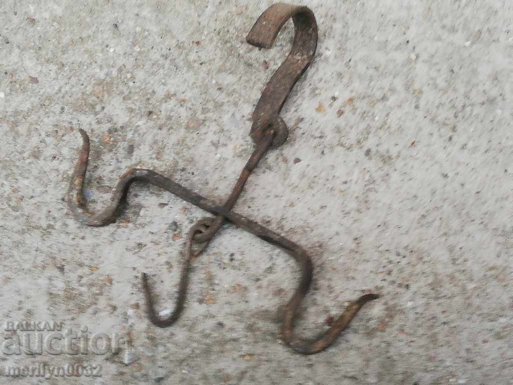 Hook, scraper, wrought iron - 6 Hook, scraper, wrought iron - 6
