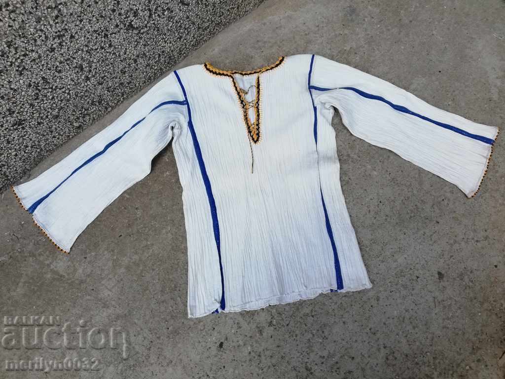Embroidered shirt costume embroidery lace kenar