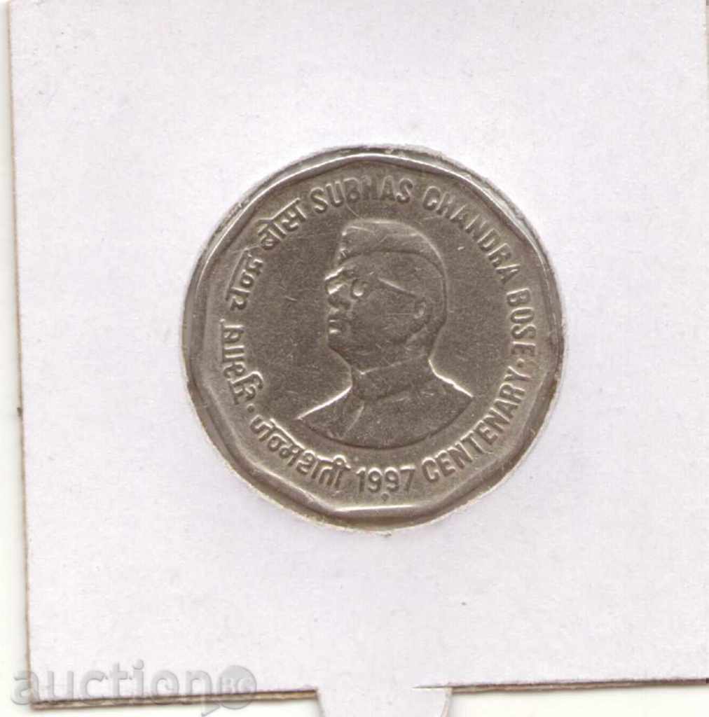 ++India-2 Rupees-1997-KM# 130-Subhas Chandra Bose