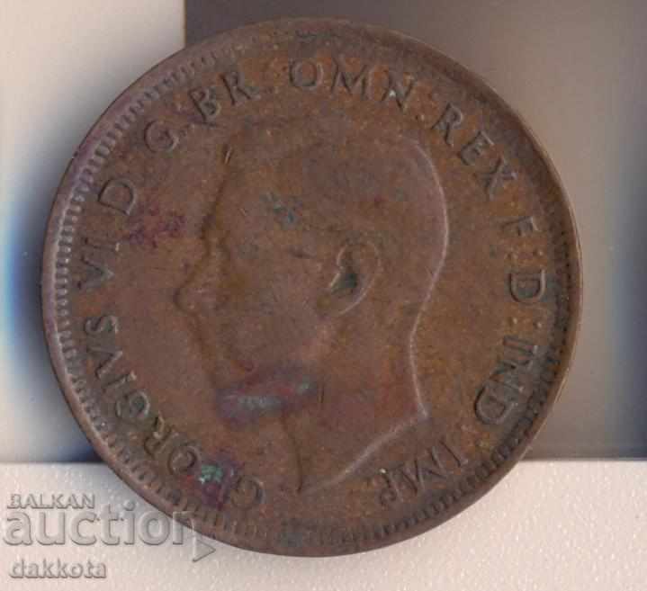 Australia 1/2 penny 1945 with price 3.90 BGN | € 1.99