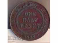 Australia 1/2 penny 1927