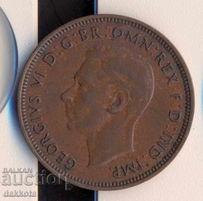 Australia 1/2 penny 1939 with price 10.00 BGN | € 5.11